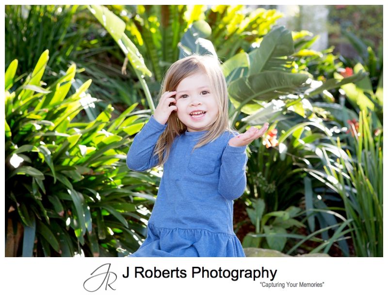 Extended Family Portrait Photography on Location in Sydney at Wendy Whiteley Secret Garden Lavender Bay